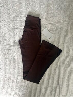lululemon athletica align Mini- flare Pant 6 tall Lava